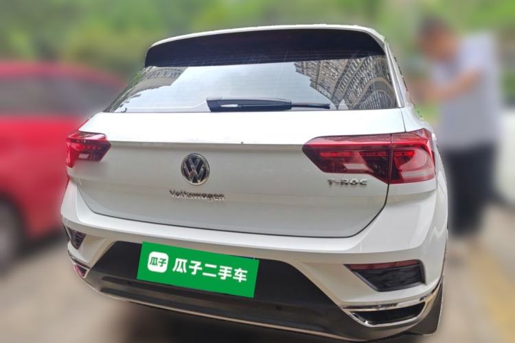 Used Volkswagen T-ROC 2019 230TSI DSG Two-Wheel-Drive Advanced Version China VI Standard Rear