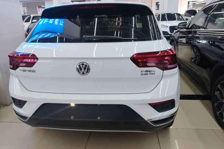 Used Volkswagen T-ROC 2019 230TSI DSG Two-Wheel-Drive Advanced Version China VI Standard Rear
