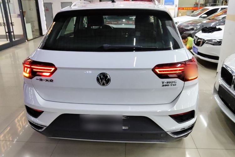Used Volkswagen T-ROC 2019 280TSI DSG Two-Wheel Drive Comfort Version China VI Standard Rear