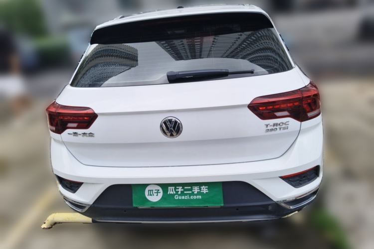 Used Volkswagen T-ROC 2019 280TSI DSG Two-Wheel Drive Comfort Version China VI Standard Rear