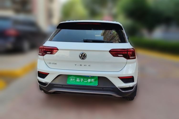 Used Volkswagen T-ROC 2019 280TSI DSG Two-Wheel Drive Comfort Version China VI Standard Rear
