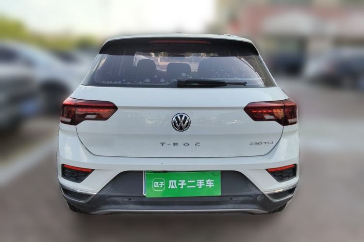 Used Volkswagen T-ROC 2019 230TSI DSG Two-Wheel-Drive Advanced Version China VI Standard Rear