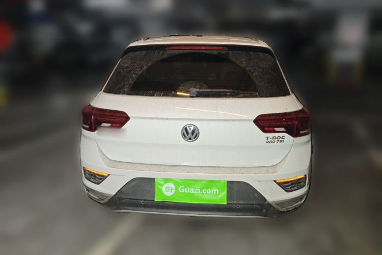 Used Volkswagen T-ROC 2019 280TSI DSG Two-Wheel Drive Comfort Version China VI Standard Rear