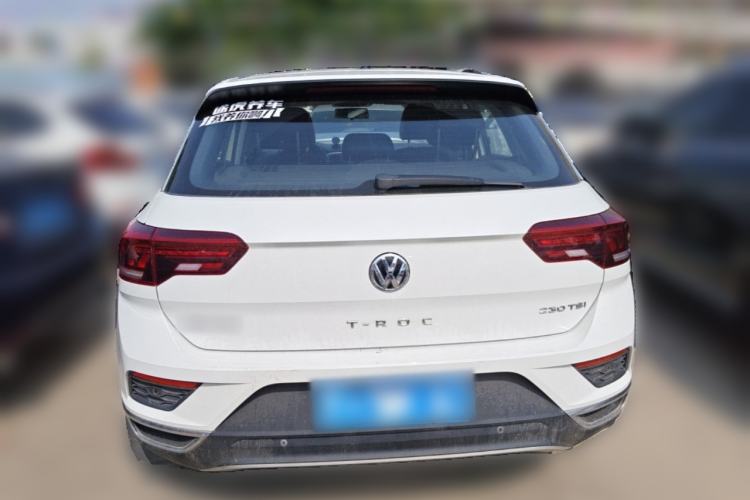 Used Volkswagen T-ROC 2019 230TSI DSG Two-Wheel-Drive Advanced Version China VI Standard Rear