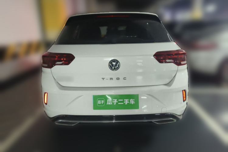 Used Volkswagen T-ROC 2019 280TSI DSG Two-Wheel Drive Advanced Version China VI Standard Rear