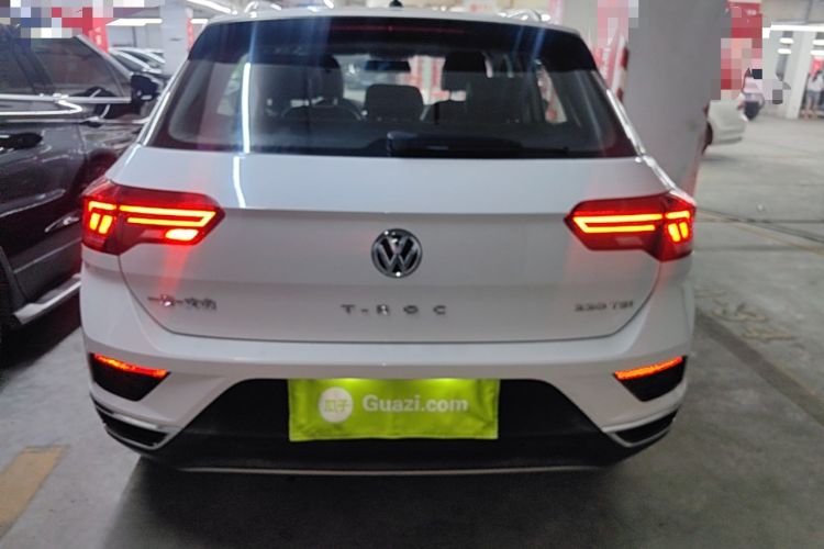 Used Volkswagen T-ROC 2019 230TSI DSG Two-Wheel-Drive Advanced Version China VI Standard Rear