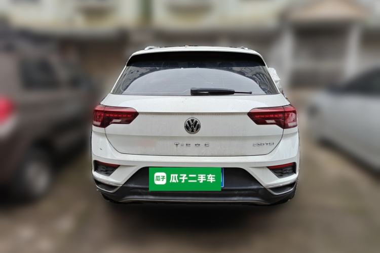 Used Volkswagen T-ROC 2019 230TSI DSG Two-Wheel-Drive Advanced Version China VI Standard Rear