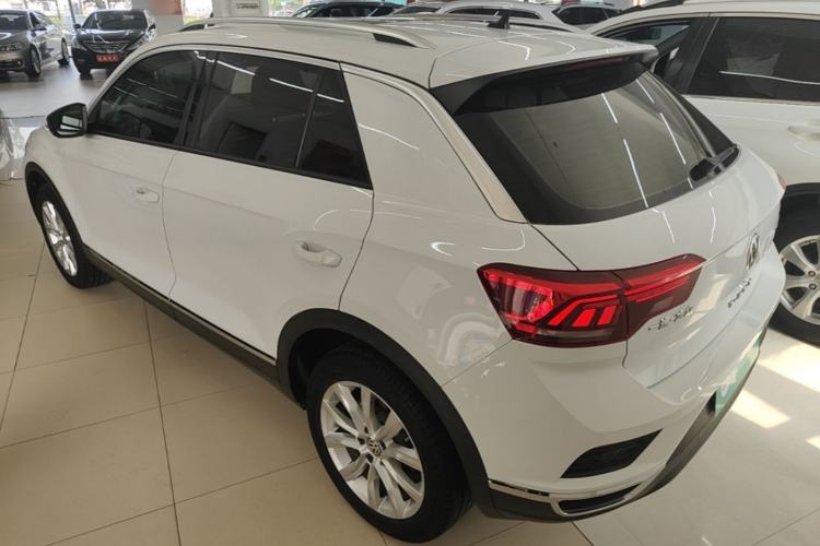 Used Volkswagen T-ROC 2019 230TSI DSG Two-Wheel-Drive Advanced Version China VI Standard Rear Left 45 Deg
