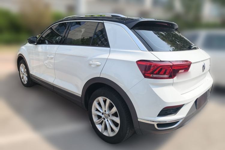 Used Volkswagen T-ROC 2019 230TSI DSG Two-Wheel-Drive Advanced Version China VI Standard Rear Left 45 Deg
