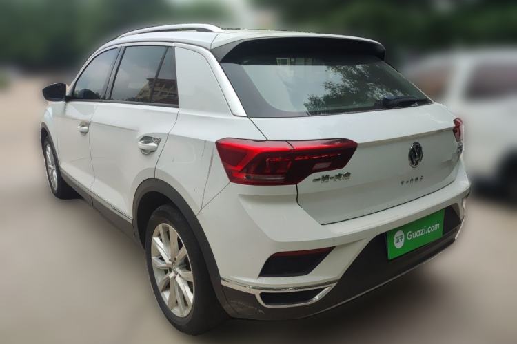 Used Volkswagen T-ROC 2019 230TSI DSG Two-Wheel-Drive Advanced Version China VI Standard Rear Left 45 Deg
