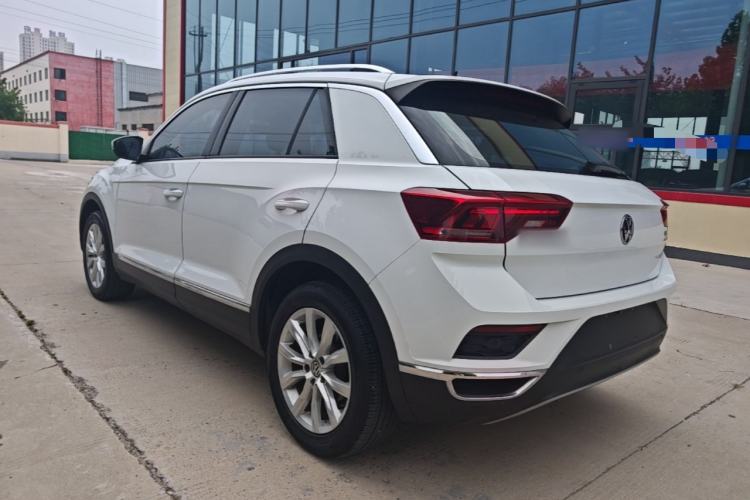 Used Volkswagen T-ROC 2019 280TSI DSG Two-Wheel Drive Advanced Version China VI Standard Rear Left 45 Deg