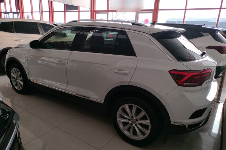 Used Volkswagen T-ROC 2019 230TSI DSG Two-Wheel-Drive Advanced Version China VI Standard Rear Left 45 Deg
