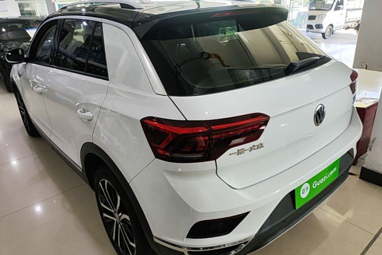 Used Volkswagen T-ROC 2019 280TSI DSG Two-Wheel Drive Comfort Version China VI Standard Rear Left 45 Deg