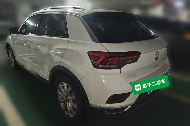 Used Volkswagen T-ROC 2019 280TSI DSG Two-Wheel Drive Advanced Version China VI Standard Rear Left 45 Deg