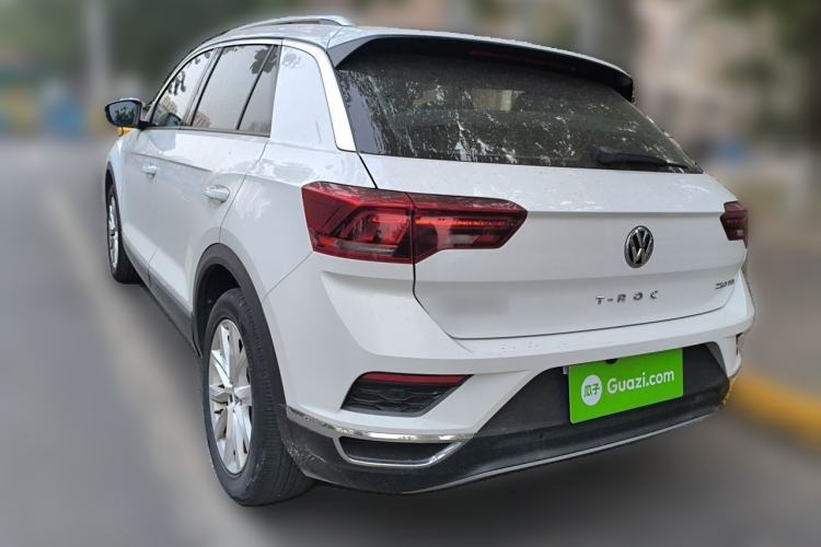 Used Volkswagen T-ROC 2019 230TSI DSG Two-Wheel-Drive Advanced Version China VI Standard Rear Left 45 Deg