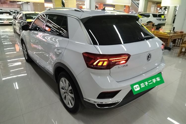 Used Volkswagen T-ROC 2019 230TSI DSG Two-Wheel-Drive Advanced Version China VI Standard Rear Left 45 Deg