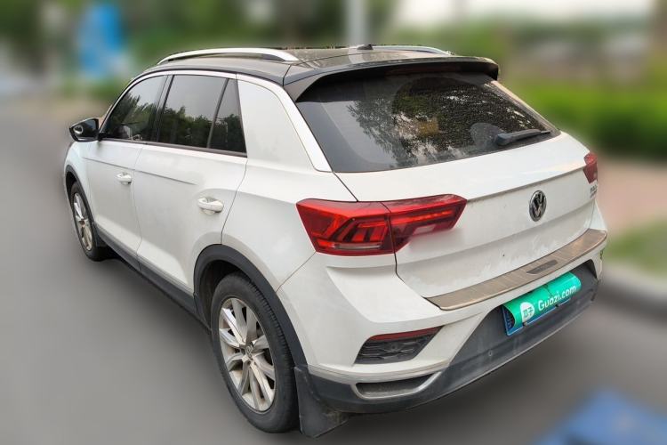 Used Volkswagen T-ROC 2019 230TSI DSG Two-Wheel-Drive Advanced Version China VI Standard Rear Left 45 Deg