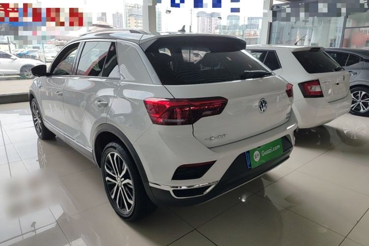 Used Volkswagen T-ROC 2019 280TSI DSG Two-Wheel Drive Comfort Version China VI Standard Rear Left 45 Deg