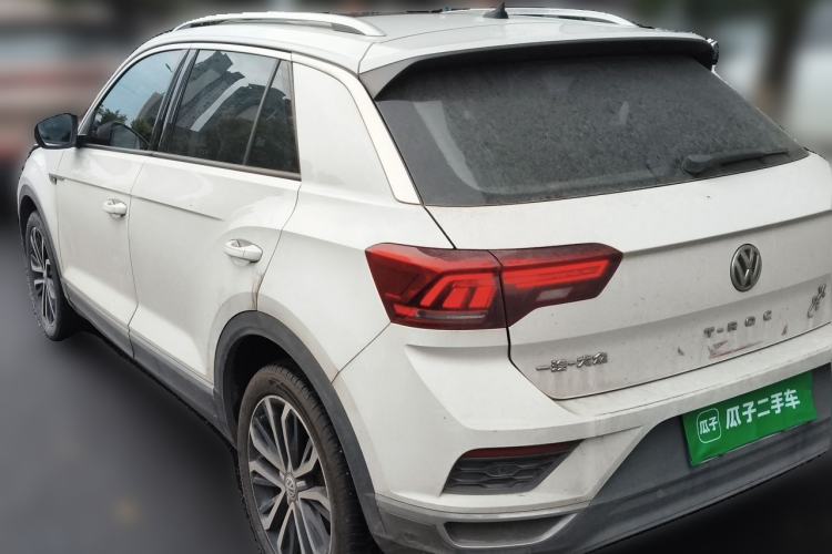 Used Volkswagen T-ROC 2019 280TSI DSG Two-Wheel Drive Advanced Version China VI Standard Rear Left 45 Deg