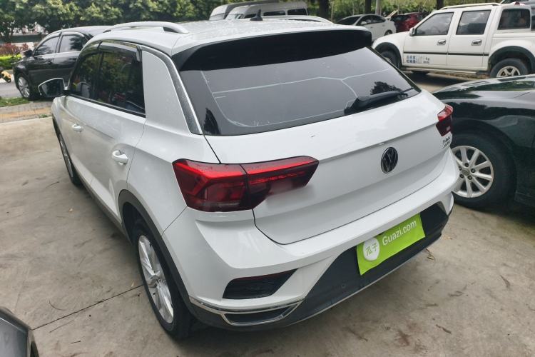Used Volkswagen T-ROC 2019 230TSI DSG Two-Wheel-Drive Advanced Version China VI Standard Rear Left 45 Deg