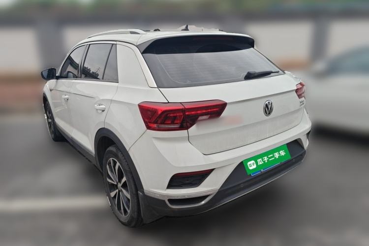 Used Volkswagen T-ROC 2019 280TSI DSG Four-Wheel Drive Comfort Version China V Emission Standard Rear Left 45 Deg