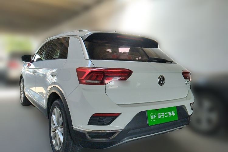 Used Volkswagen T-ROC 2019 230TSI DSG Two-Wheel-Drive Advanced Version China VI Standard Rear Left 45 Deg