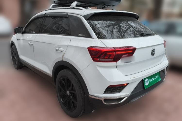 Used Volkswagen T-ROC 2019 280TSI DSG Four-Wheel Drive Luxury Version China V Standard Rear Left 45 Deg