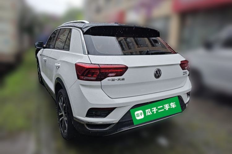 Used Volkswagen T-ROC 2019 280TSI DSG Two-Wheel Drive Comfort Version China VI Standard Rear Left 45 Deg