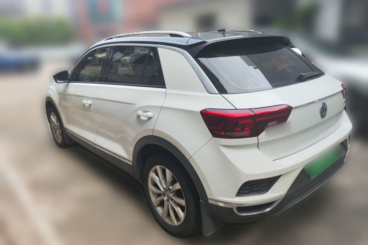 Used Volkswagen T-ROC 2019 230TSI DSG Two-Wheel Drive Advanced Version China V Standard Rear Left 45 Deg