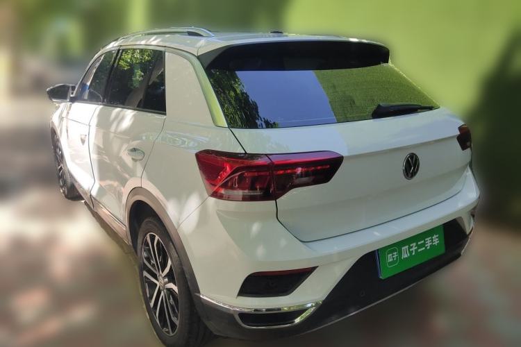 Used Volkswagen T-ROC 2019 280TSI DSG Two-Wheel Drive Comfort Version China VI Standard Rear Left 45 Deg