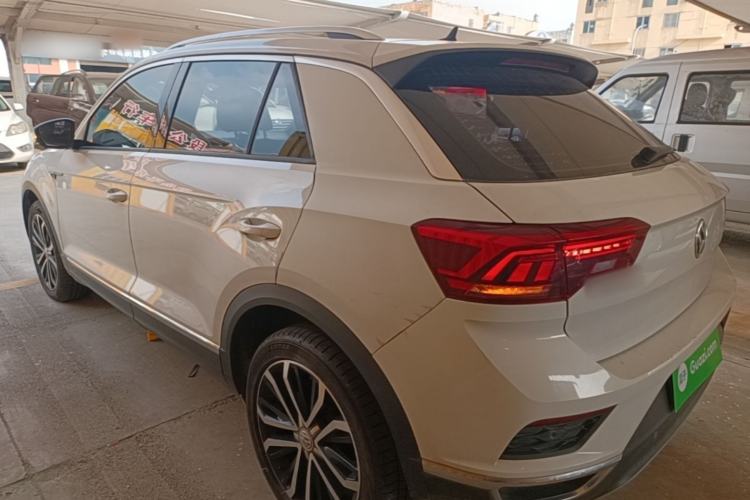 Used Volkswagen T-ROC 2019 280TSI DSG Four-Wheel Drive Luxury Version China V Standard Rear Left 45 Deg