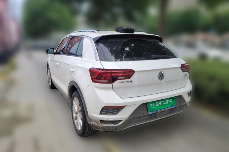 Used Volkswagen T-ROC 2019 230TSI DSG Two-Wheel-Drive Advanced Version China VI Standard Rear Left 45 Deg