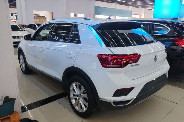 Used Volkswagen T-ROC 2019 230TSI DSG Two-Wheel-Drive Advanced Version China VI Standard Rear Left 45 Deg
