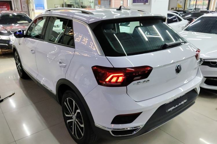 Used Volkswagen T-ROC 2019 280TSI DSG Two-Wheel Drive Comfort Version China VI Standard Rear Left 45 Deg