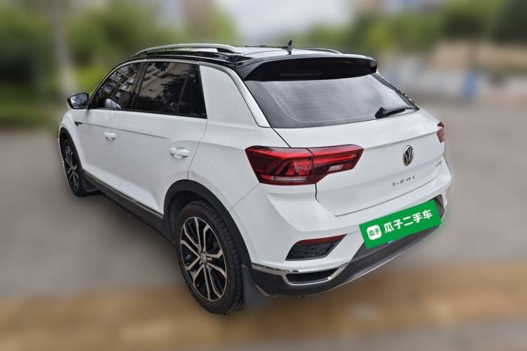 Used Volkswagen T-ROC 2019 280TSI DSG Two-Wheel Drive Comfort Version China VI Standard Rear Left 45 Deg