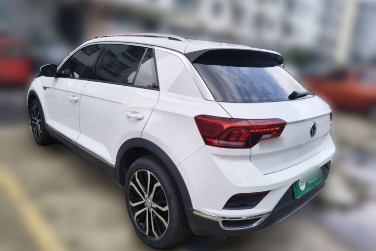 Used Volkswagen T-ROC 2019 280TSI DSG Two-Wheel Drive Comfort Version China VI Standard Rear Left 45 Deg