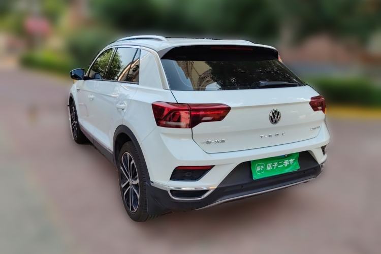 Used Volkswagen T-ROC 2019 280TSI DSG Two-Wheel Drive Comfort Version China VI Standard Rear Left 45 Deg