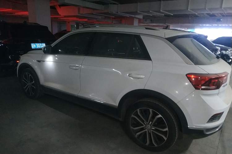 Used Volkswagen T-ROC 2019 280TSI DSG Four-Wheel Drive Luxury Version China V Standard Rear Left 45 Deg
