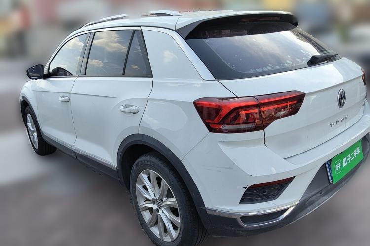 Used Volkswagen T-ROC 2019 230TSI DSG Two-Wheel-Drive Advanced Version China VI Standard Rear Left 45 Deg