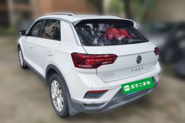 Used Volkswagen T-ROC 2019 230TSI DSG Two-Wheel-Drive Advanced Version China VI Standard Rear Left 45 Deg