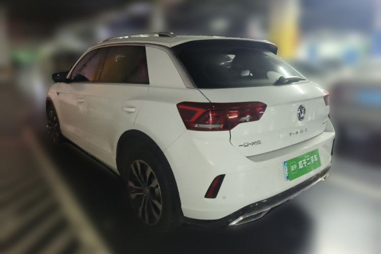 Used Volkswagen T-ROC 2019 280TSI DSG Two-Wheel Drive Advanced Version China VI Standard Rear Left 45 Deg