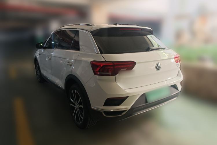 Used Volkswagen T-ROC 2019 280TSI DSG Two-Wheel Drive Comfort Version China VI Standard Rear Left 45 Deg