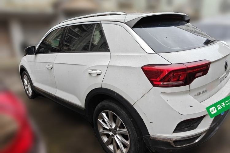 Used Volkswagen T-ROC 2019 230TSI DSG Two-Wheel-Drive Advanced Version China VI Standard Rear Left 45 Deg