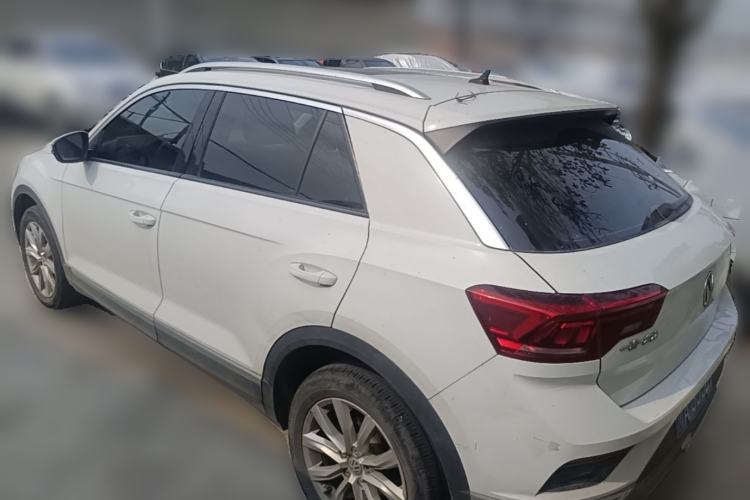 Used Volkswagen T-ROC 2019 280TSI DSG Two-Wheel Drive Advanced Version China VI Standard Rear Left 45 Deg