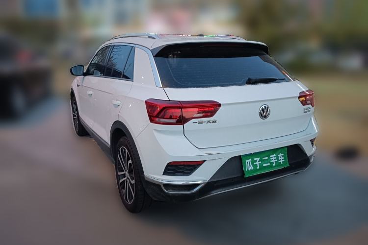 Used Volkswagen T-ROC 2019 280TSI DSG Two-Wheel Drive Comfort Version China VI Standard Rear Left 45 Deg