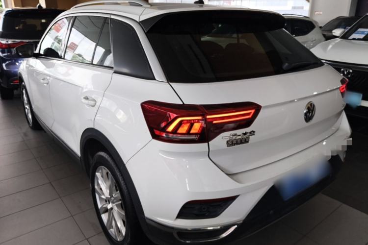 Used Volkswagen T-ROC 2019 230TSI DSG Two-Wheel-Drive Advanced Version China VI Standard Rear Left 45 Deg
