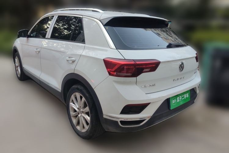 Used Volkswagen T-ROC 2019 230TSI DSG Two-Wheel-Drive Advanced Version China VI Standard Rear Left 45 Deg