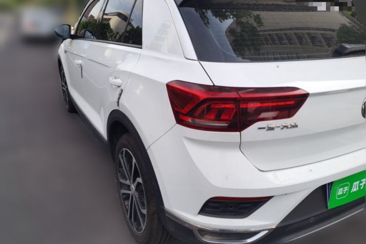 Used Volkswagen T-ROC 2019 280TSI DSG Two-Wheel Drive Comfort Version China VI Standard Rear Left 45 Deg