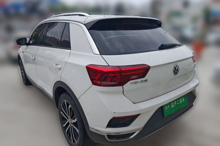 Used Volkswagen T-ROC 2019 280TSI DSG Two-Wheel Drive Comfort Version China VI Standard Rear Left 45 Deg