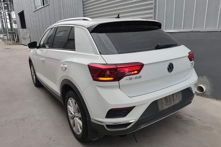 Used Volkswagen T-ROC 2019 230TSI DSG Two-Wheel-Drive Advanced Version China VI Standard Rear Left 45 Deg